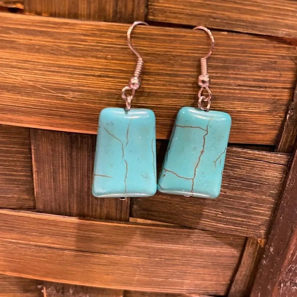 Turquoise Dangle Women’s Earrings